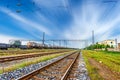 The way forward railway in the China Royalty Free Stock Photo