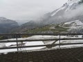 The way between Jungfraubahn and Jungfraujoch.