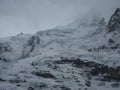 The way between Jungfraubahn and Jungfraujoch.