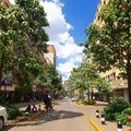 Way through Mama Ngina Drive in Nairobi City Centre