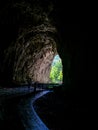 the way out of the skocjan Caves Royalty Free Stock Photo