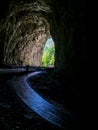the way out of the ÃÂ skocjan Caves