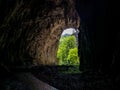 the way out of the skocjan Caves Royalty Free Stock Photo