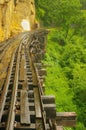 Way of the railway in northern Thailand