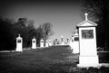 Way of Sorrows Calvary in Tihany Peninsula at Lake Balaton