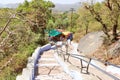 Way to Adhar Devi Temple, Mount Abu Royalty Free Stock Photo