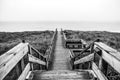 The Way to the Beach, Wenningstedt, Sylt, Germany Royalty Free Stock Photo