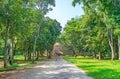 Way to buddhist shrine