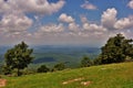 On the way to Cameron Bluff Overlook at Mount Magazine Royalty Free Stock Photo