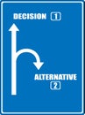 Way to decision