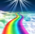 way to heaven Royalty Free Stock Photo