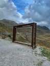 Durmitor, photo frame on top