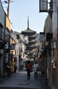 On the way to Kiyomizu dera