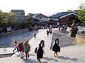 Way to Kiyomizu temple , Kyoto ,Japan