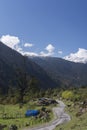 Way to Lachung Village near Yumthang Valley,Sikkim,India