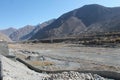 Way to Muktinath Temple in Nepal