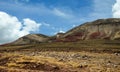 Way to Palccoyo rainbow mountains, Cusco/Peru Royalty Free Stock Photo