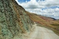 Way to Palccoyo rainbow mountains, Cusco/Peru Royalty Free Stock Photo