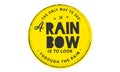 The only way to see a rainbow is to look through the rain Royalty Free Stock Photo