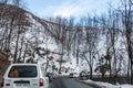 Way to srinagar during winter season, a beautiful landscape