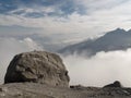 Way to the Three Towers in the Raetikon mountains Royalty Free Stock Photo