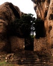 The way to Upper Shivalaya in Badami,Karnataka,ndia.