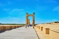 The way to Xerxes Gate, Persepolis, Iran