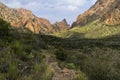 The way - of the trail in Big Bend, Texas