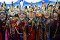 wayang golek wood carving art from west Java Indonesia