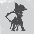 Wayang indonesia puppet