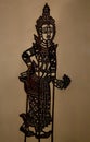 Wayang kulit or Shadow puppets typical of Java, Indonesia Royalty Free Stock Photo