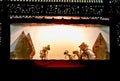 Wayang Kulit in Sonobudoyo museum,Yogyakarta, Indonesia. Royalty Free Stock Photo