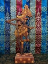 Wayang is one of the various cultural heritages of the past in Indonesia. Royalty Free Stock Photo