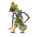 Wayang Puppet Shadow - Batara Bayu Royalty Free Stock Photo