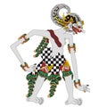 Wayang Puppet Shadow - Dandunwacana Royalty Free Stock Photo