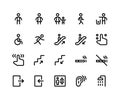 Wayfinding Line Icons