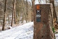 Waymark of Bergischer Weg close to Odenthal, Germany