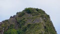 Wayna Picchu, Huayna Picchu, Sacred Mountain of the Incas in Machu Picchu, Cusco Peru Royalty Free Stock Photo