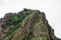 Wayna Picchu, Huayna Picchu, Sacred Mountain of the Incas in Machu Picchu, Cusco Peru Royalty Free Stock Photo