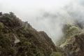 Wayna Picchu ridge Royalty Free Stock Photo