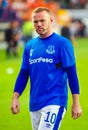 Wayne Rooney and Everton football club Royalty Free Stock Photo