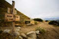 Waypoint Signage along the Draper Aqueduct Trail Royalty Free Stock Photo