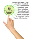 How to Reduce Workplace Stress Royalty Free Stock Photo