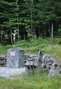 Wayside cross in Bavarian Forest