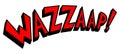 Wazzaap word comic book pop art vector