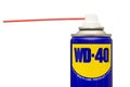 WD-40 Lubricant in a Spray Can Royalty Free Stock Photo