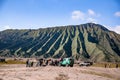 4WD Offload on Jeep in Mt. Bromo