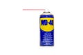 WD-40 is the trademark name of a penetrating oil and water-displacing spray.