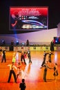 WDSF International style of Ballroomdancing Royalty Free Stock Photo