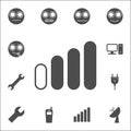 weak signal scale icon. web icons universal set for web and mobile